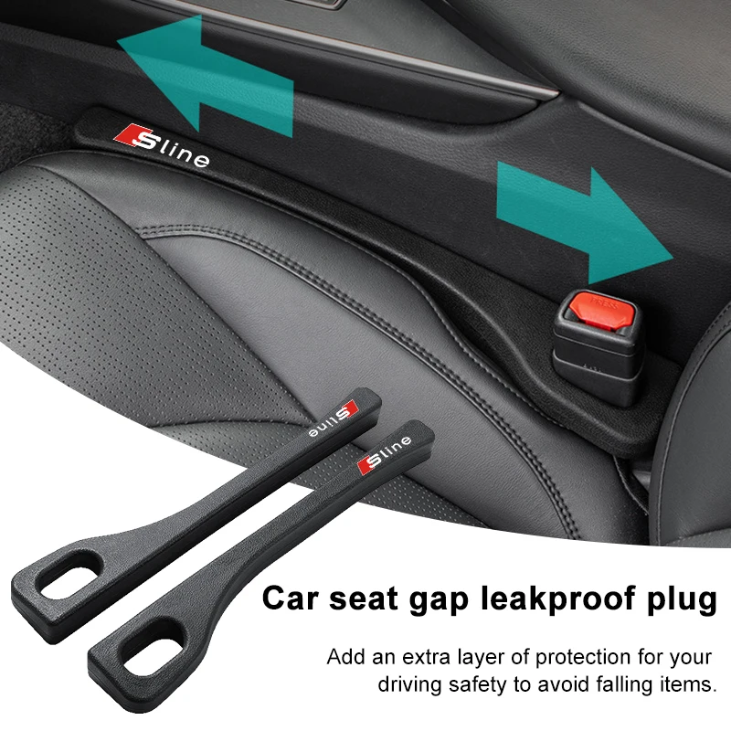 

Car Seat Gap Filler Side Seam Plug Strip Leak-proof Filling Strip For Audi C5 C6 C7 A4 B6 B8 B7 A6 A3 A5 Q3 Q5 Car Accessories