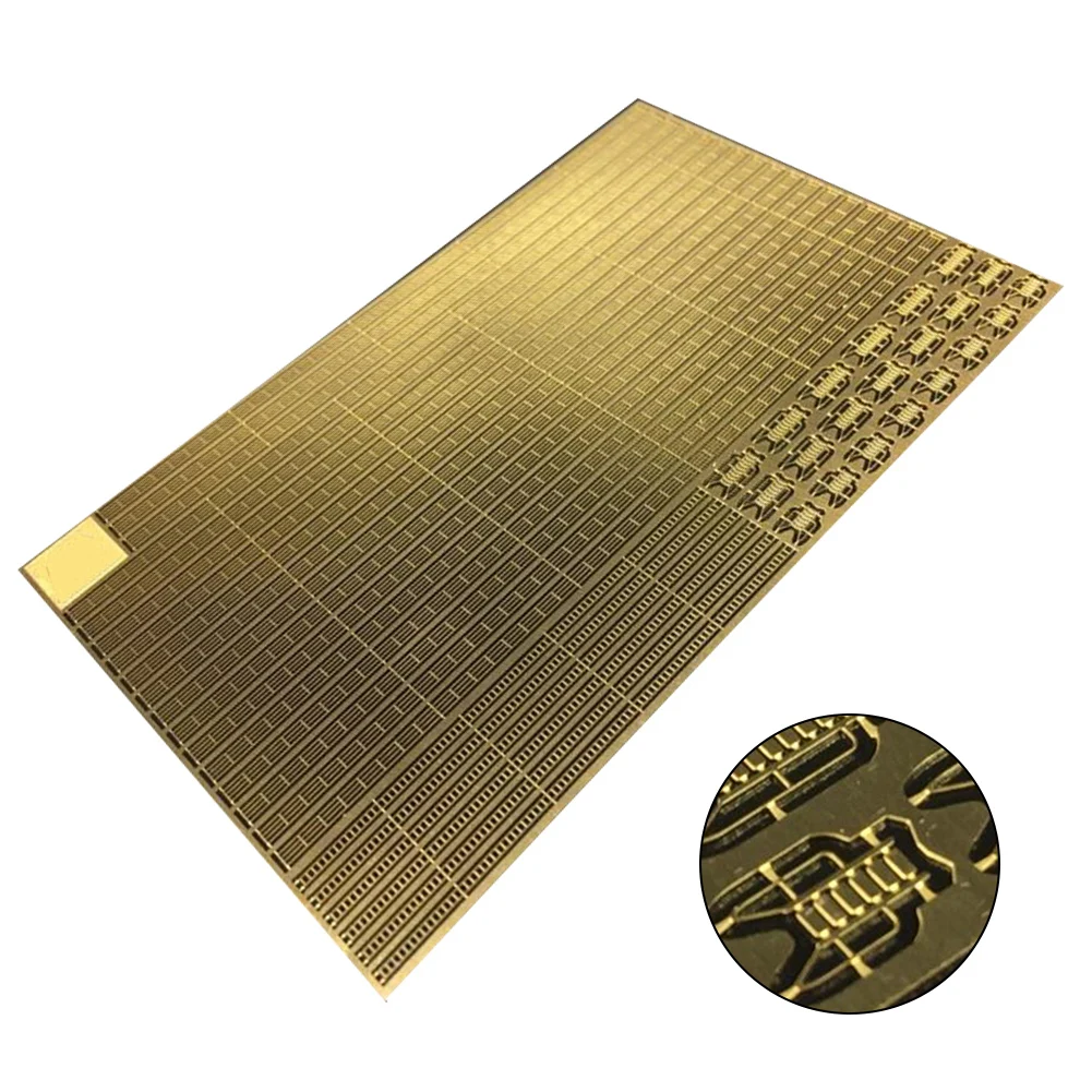 E45150 Copper Photo-Etched PE Handrail & Ladder Railing For 1/700 Warship Model Ship CYPE005 High Quality Lithographic Handrail