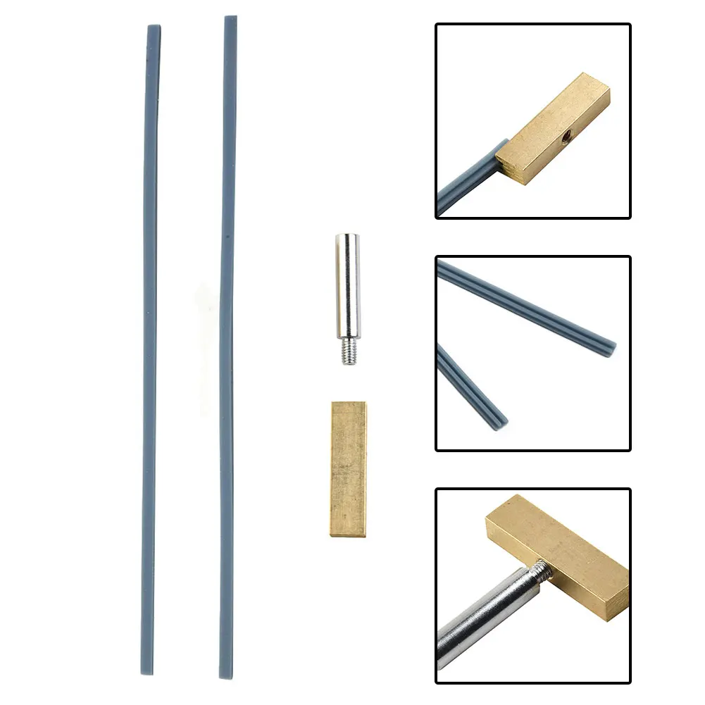 

T Soldering Iron Hot Press Strip 24cm 3Pcs/Set 5.3cm Card LCD Ribbon Cables Copper Part Pixel Repair Replacement