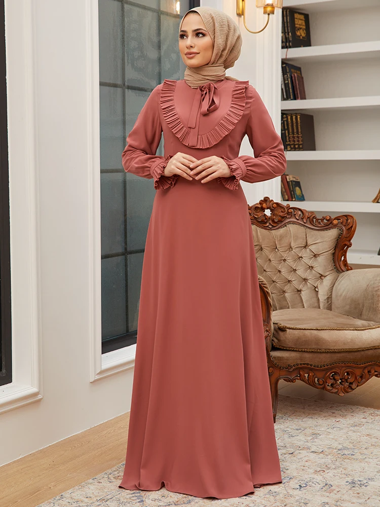 Qarasafahl Embroidered Abaya Gown | Shukr Clothing