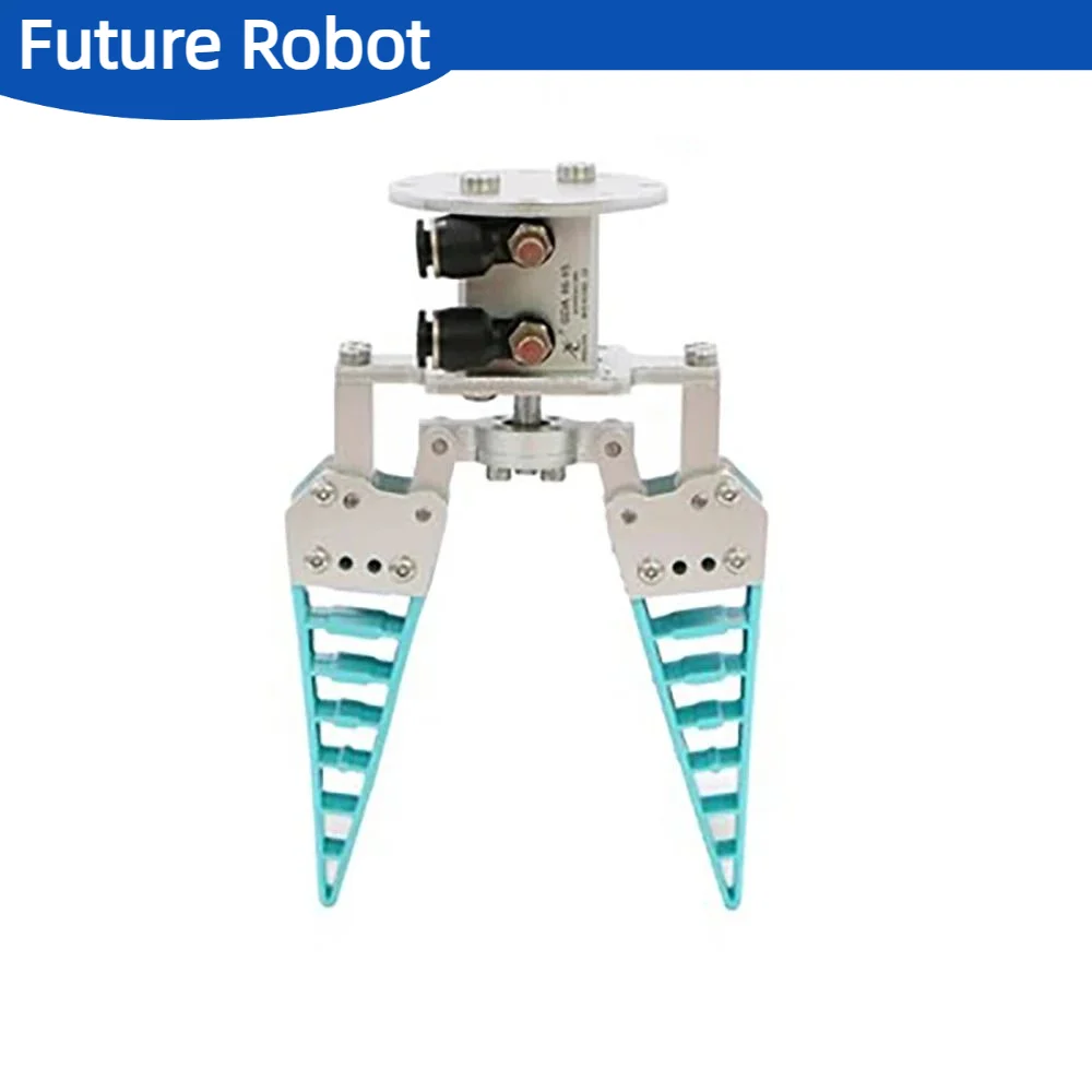 Single Finger for Robot Flexible Mechanical Claw Bionic Flexible Finger Fruit Sorting Gripper Pneumatic Electric Control Clamp