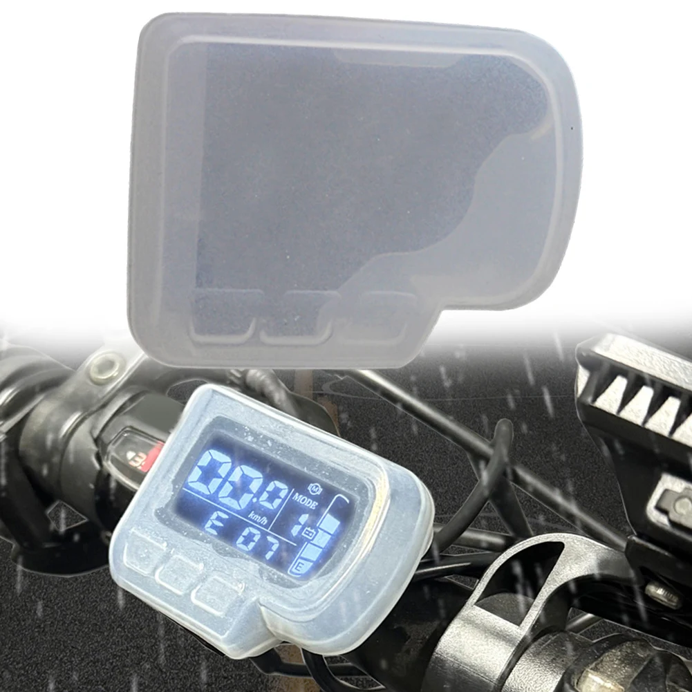 Custodia In Silicone Trasparente Per Display LCD Bici Elettrica – Antipolvere, Antipioggia E Facile Da Montare