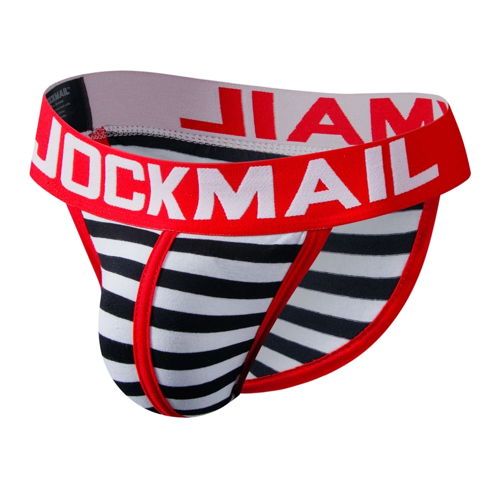 Jockmail Sexy Underwear Men Tanga Hombre Cotton Gay Men Underwear Bikini Briefs Soft Mens Briefs Shorts Panties