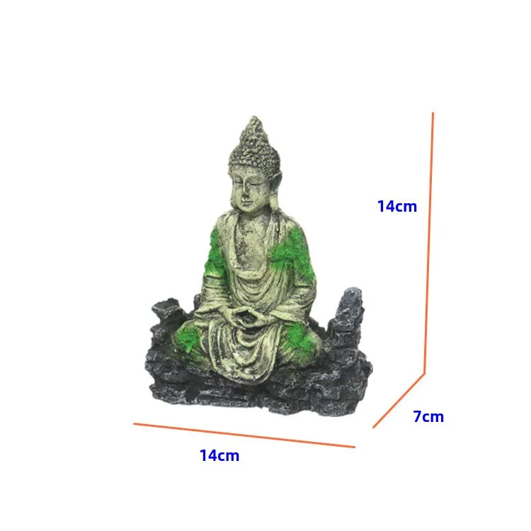 Aquarium Buddha Statue Decorations