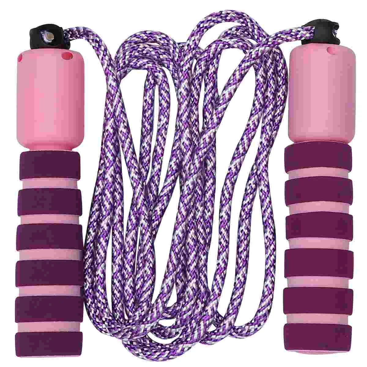 2 Pcs Counting Jump Rope For Workout With Electronic Counter Anti Slip Handle Suitable For Children Fitness Ropes Building
