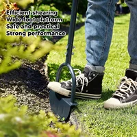 Lengthen Half Moon Lawn Edger High Hardness Simple Cleansing Carbon Steel Manual Trimming Shovel for Garden  Manual  Edger 2