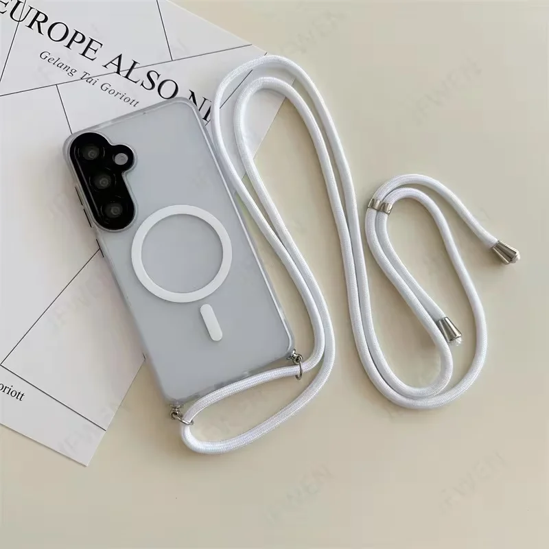 Crossbody Lanyard Magnetic Phone Case with Ultra-Durable Design