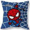 Superhero Spiderman Iron Man Pillow Cover Soft and comfortable Living room Sofa Cushion Cover Home Bedroom Room decoration 3