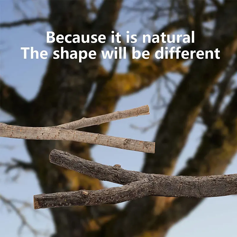 Parrot perch bird cage accessories, bird wooden branches, tree branches, bird standing rods, standing rods set, bird toys 4