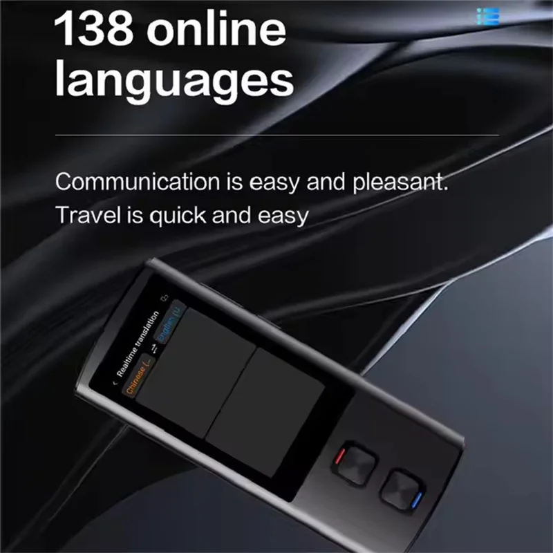 Portable Translation Camera Device T17 Real-Time Smart Voice Photo Translator 1400mA 135 Languages Portable Text Voice Translate