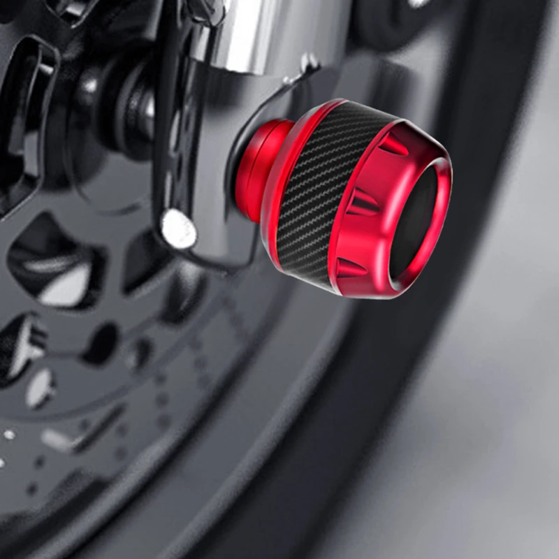 Universal Motorcycle Frame Sliders Carbon Protectors