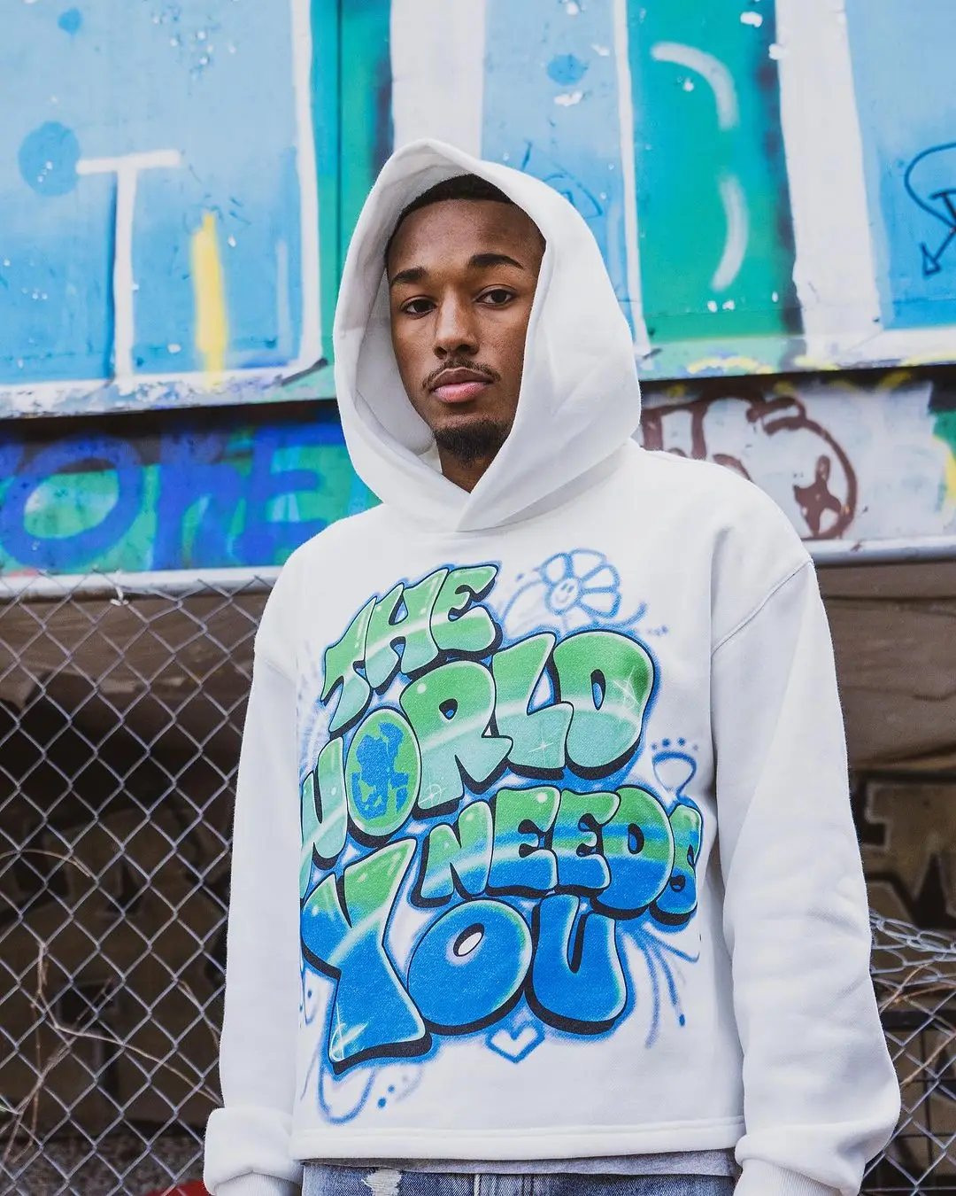 

2024 Y2k High Street Trendy Brand Loose Jacket Anime Letter Print Pullover Hoodie Men Rock Fashion Retro Casual Sweatshirt Women
