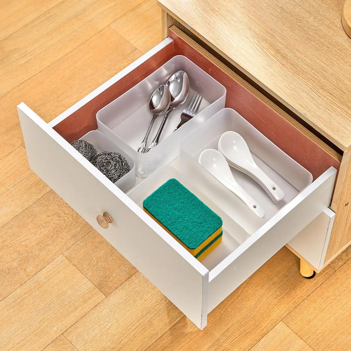 Cosmetics Storage Box Organizer for Bedroom and Desktop