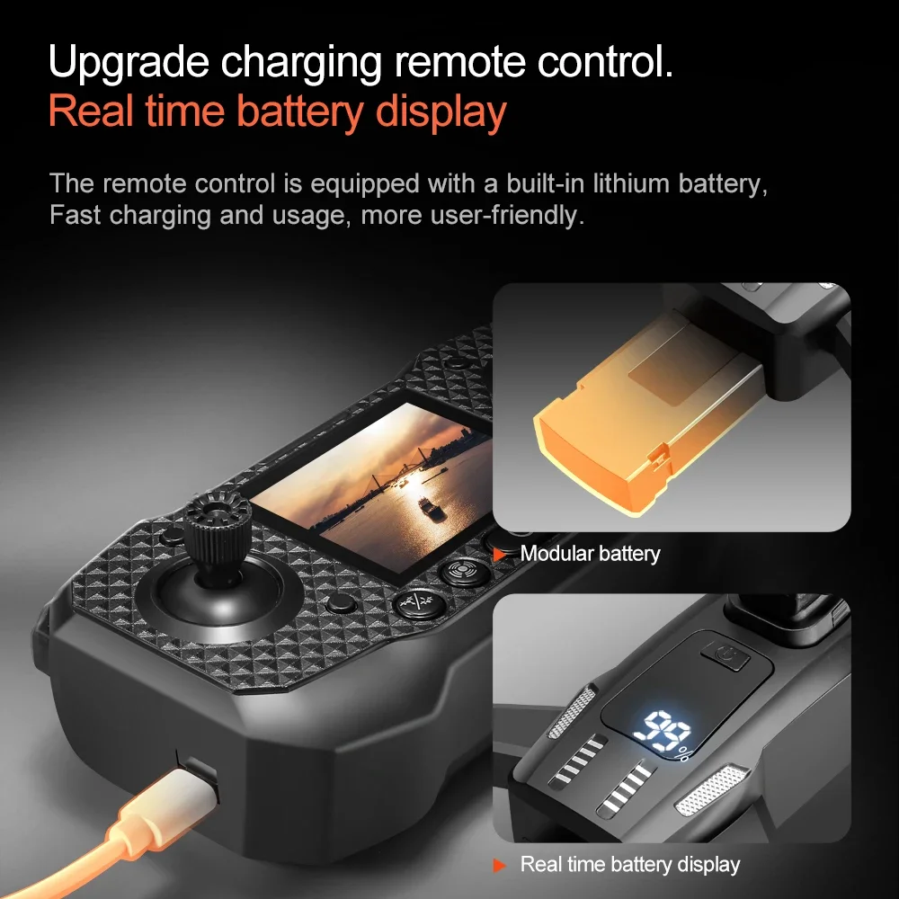 For xiaomi M6 Drone Brushless Motor Professional 8K HD Aerial Photography Obstacle Avoidance UAV Four-Rotor Helicopter Toys 2025 4