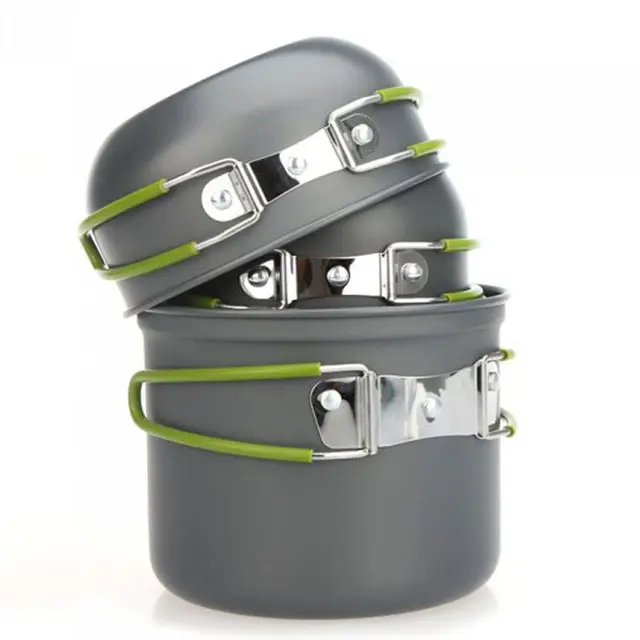 Kültéri Piknik 4–5 Ember Hordozható Edénytábla Kemping Pot Teáskanna - Image 2