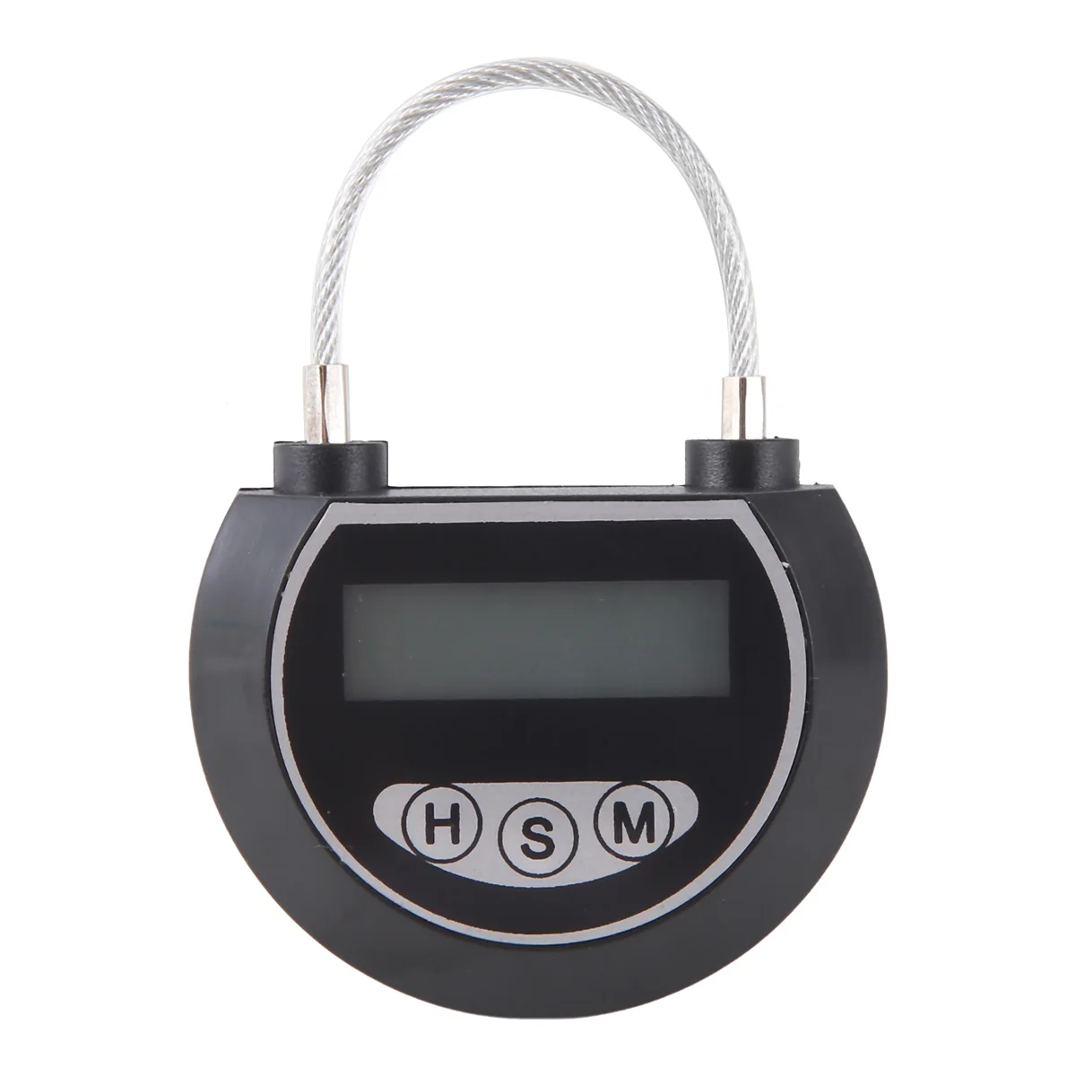 Electronic Time Lock Timer Lock Container Multi Function Time Bin for Toys Black