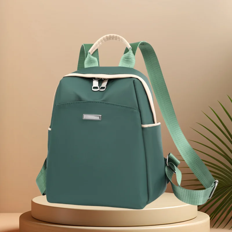 CFUN YA New Trend Green Women Backpack Oxford Small Travel Bagpack Student Bookbag Female Shoulder Bag Mochilas Causal Backbag 2