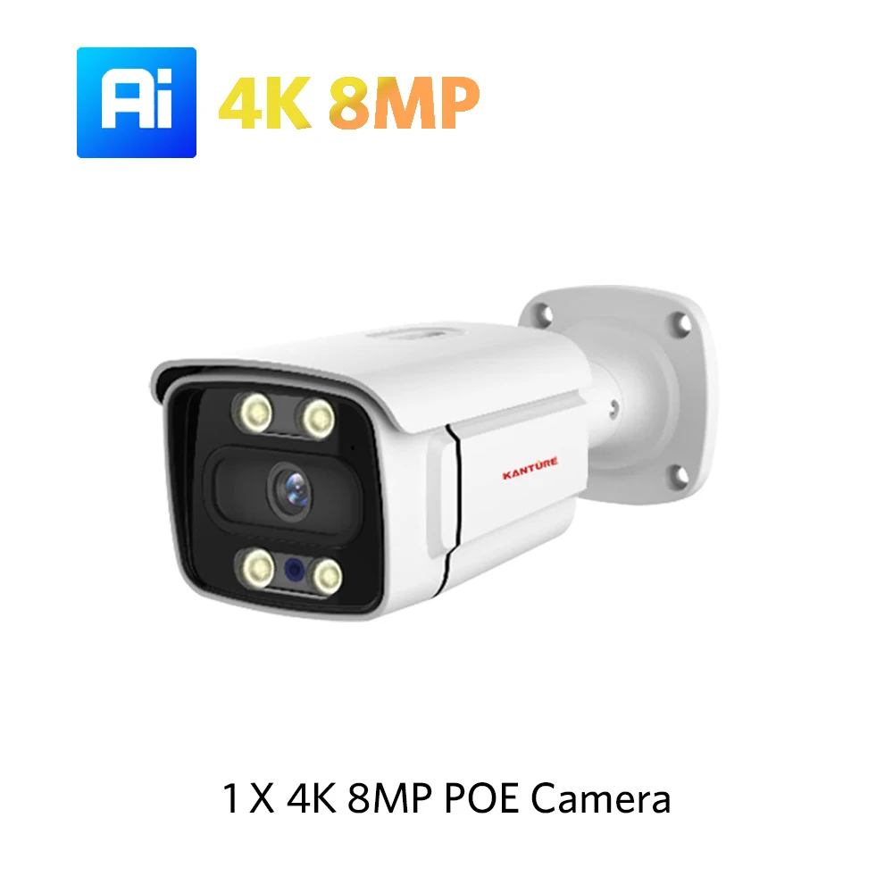 1 X 4K 8MP