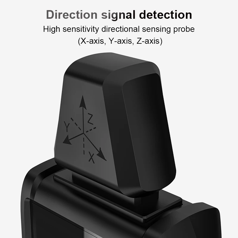 Mestek EMF Meter Electromagnetic High Frequency RF Electric Magnetic Field Radiation Detector Hygrometer Thermometer Dosimeter