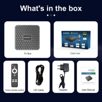 Android14.0 TV Box Rockchip RK3518 Tik Tok Google Play Smart Voice Control 2.4G/5.8G Dual WiFi Video 4K Медиаплеер Set Top Box — изображение 6