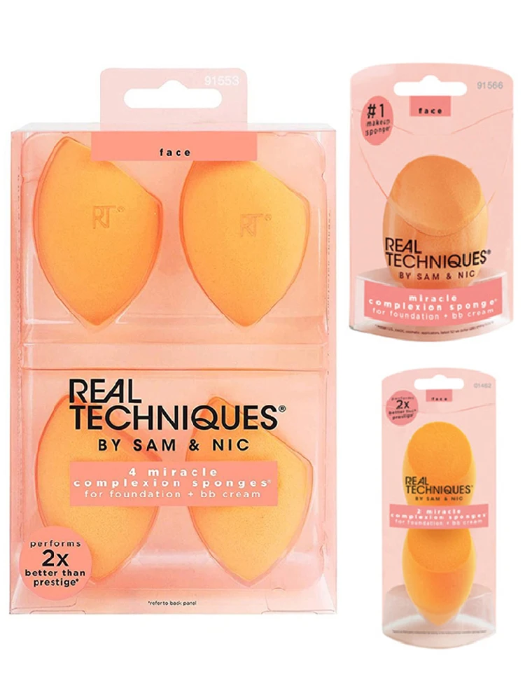 Set Di Tecniche Reali Set Di Spugne Per Il Trucco Face Beauty Soffio Di Polvere Cosmetico Per Fondotinta Crema Correttore Make Up Blender Tools