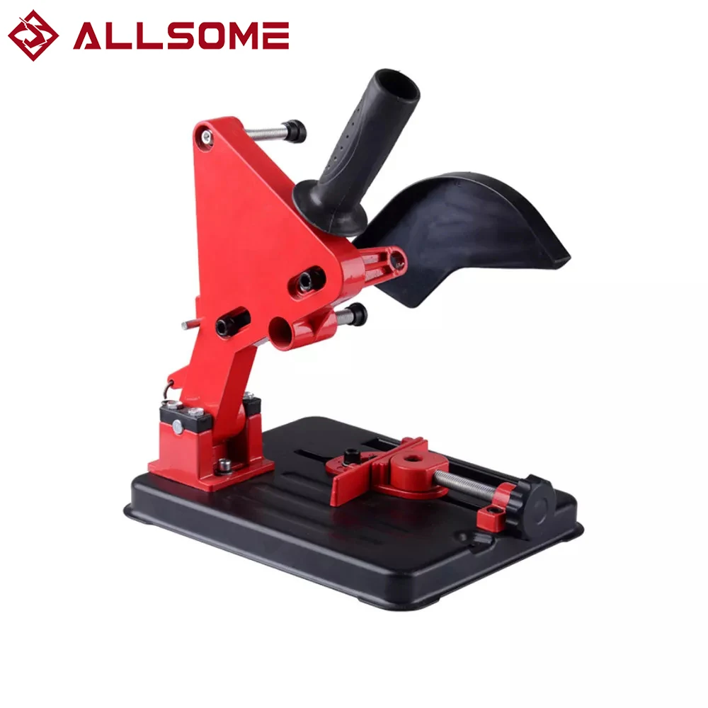 Angle Grinder Stand Bracket Holder Cutter Support Metal Cutting Machine Power Tools Accessories for 100 115 125mm Angle Grinder scj standard cylinder sc32 40 50 63 80 125mm bore air pneumatic cylinder tools big thrust piston 25 50 75 100 200 500mm stroke