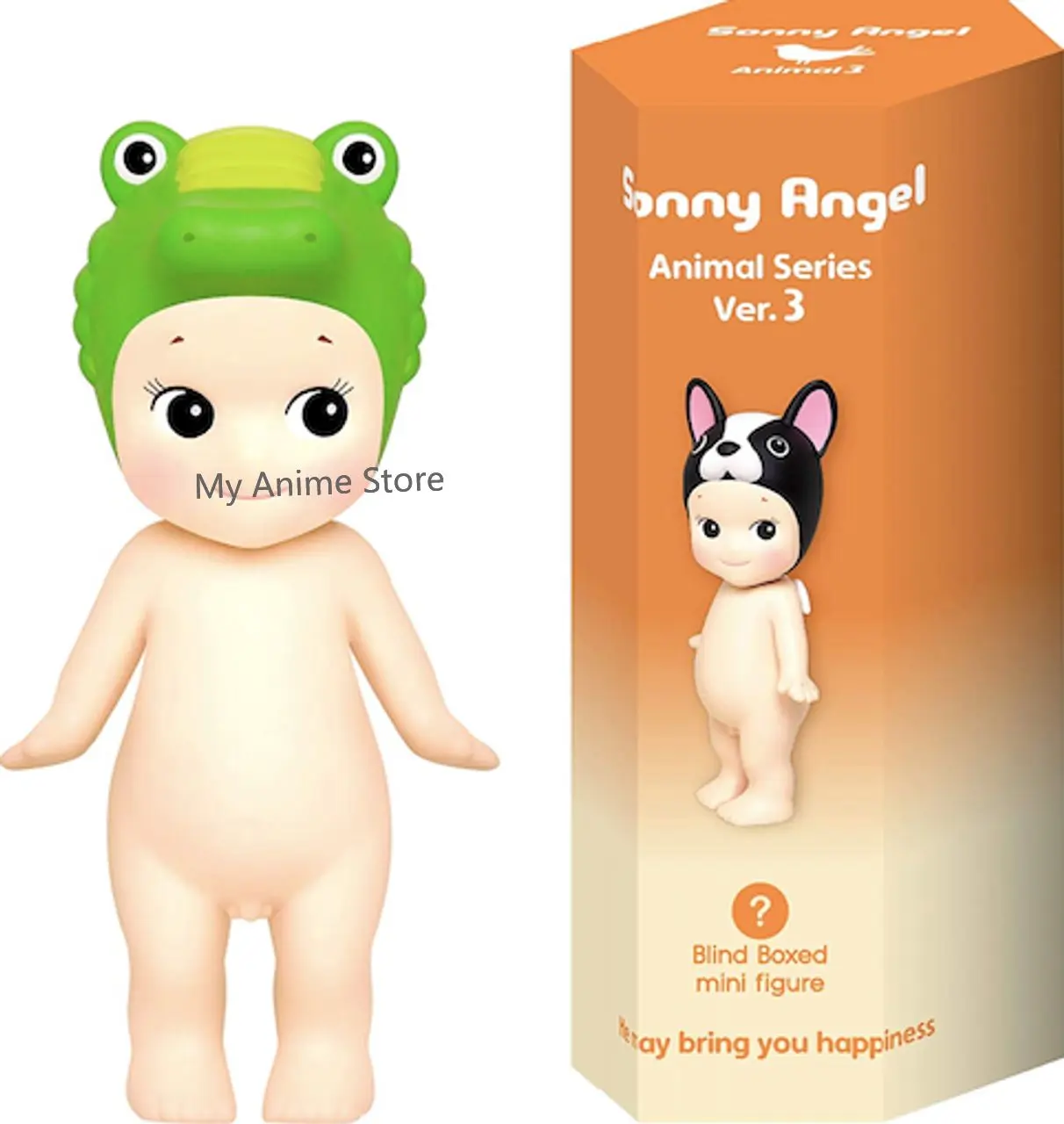 thumbnail image 1 of Caja sorpresa sellada original coleccionable de la serie regular de Sonny Angel Animal Series Ver.1,2,3 y 4, 1 of 4