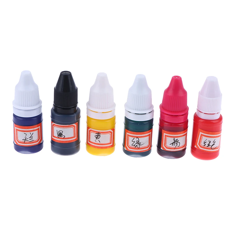 Ink Stamp Refill 10ml Flash Refill Ink Color For Wood Paper Wedding Scrapbooking Seal