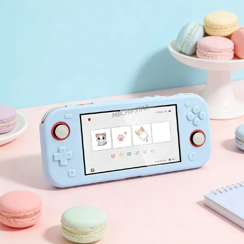 Silicone Protective Skin Cover for Switch Lite - Enhanced Grip and Durability