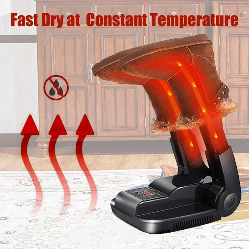 Shoe dryer Ozone deodorant shoe dryer Dry shoes smart retractable shoe warmer winter shoe drying 2