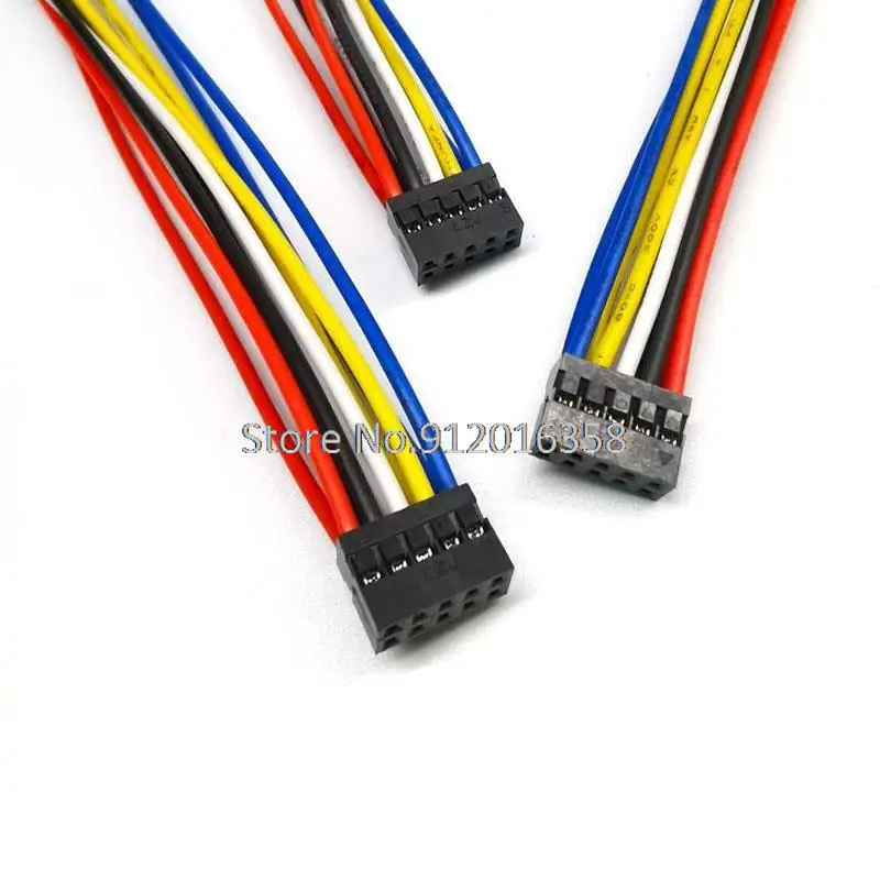 Placa base de 26AWG, 30CM, 10 pines hembra, DuPont 2,0, USB, 10 pines de extensión, 2,0mm