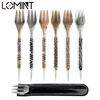 LOMINT Retro Design Hookah Fork With Pecker Aluminum Foil Hole Puncher Two in One Shisha Needle Tool Chicha Narguile Accessories 1