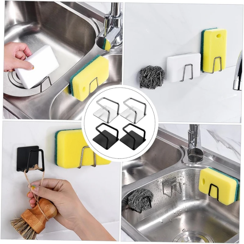 Kitchen Storage Rack Stainless Steel Sink Drain