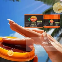 Gel Bronzant Hydratant à la Carotte, Léger et à Absorption Rapide, Rehausseur de Teint Naturel Sans Soleil pour le Visage et le Corps 5