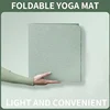 Foldable Yoga Mat Eco Friendly TPE Folding Travel Fitness Exercise Mat Double Sided Non-slip for Yoga Pilates & Floor Workouts 2