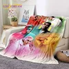3D Justin Bieber Idol Singer Soft Blankets,Keep Warm Throw Blanket Comfortable Blanket for Picnic Beds Sofa Home Bedroom Gifts 2