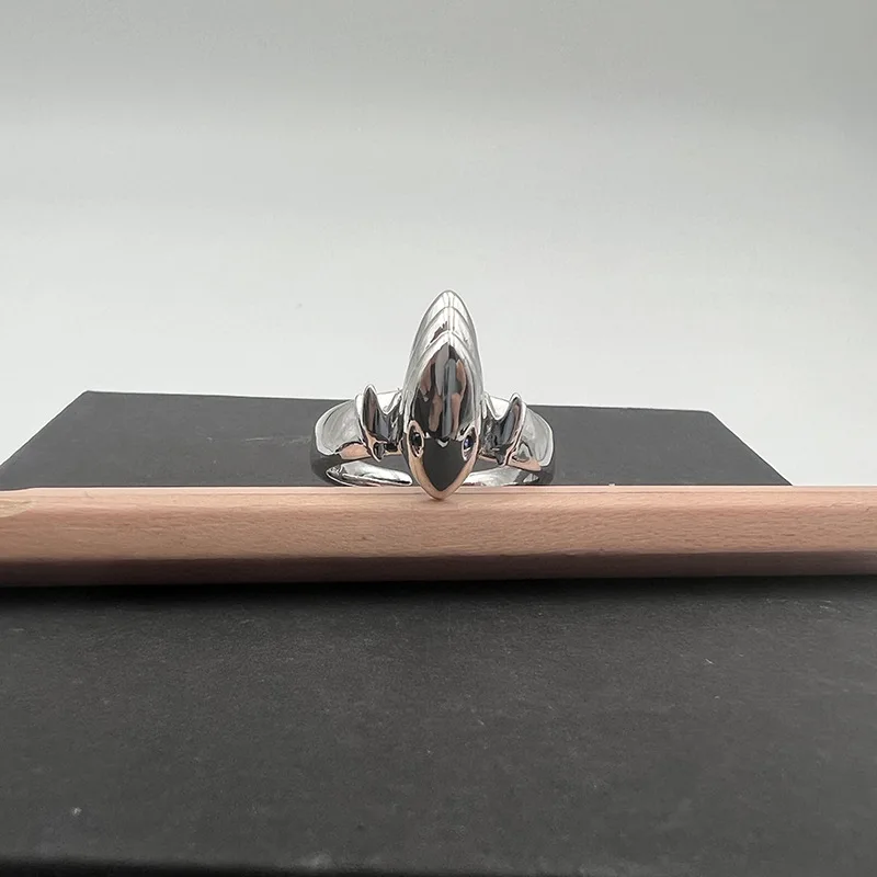 Yu-Gi-Oh! Zexal Rings Ladies Anime Women Ring Triangle Wedding Iniziale Joint Jewellery Coppie Silver Color Aneis Duel Monsters