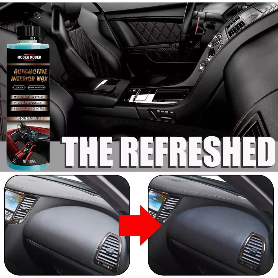 For Automotive Interiorors, Exterior Plastic Repair Agents-Retread Repairs, Dashboards, Tires, Synthetic Leather Furniture Wax D