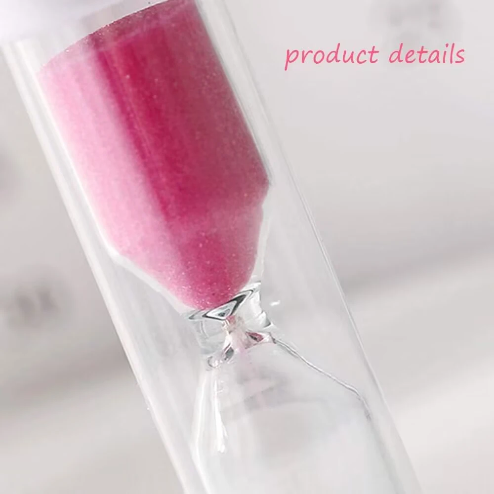 2PCS 2Minute Smiling Face Tooth Brushing Hourglass Creative Sand Clock Toothbrush Timer Desktop Ornament For Children Kids sand timer