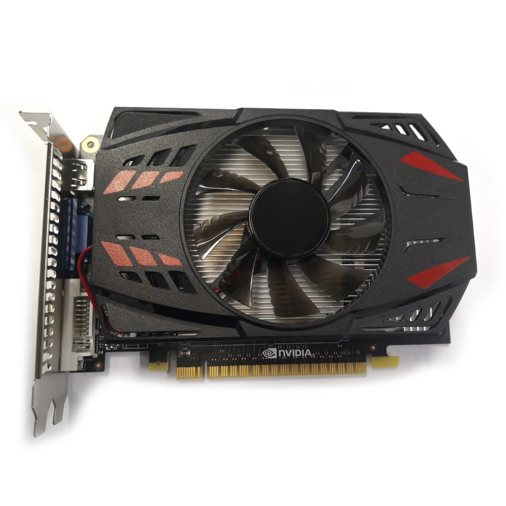external graphics card for pc GTX1050TI 750 550TI 2GB 4GB 6GB Computer Graphic Card 192bit GDDR5 NVIDIA PCI-E 2.0 Gaming Video Cards with Dual Cooling Fans gpu computer