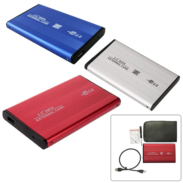 Boîtier De Disque Dur Externe Usb 2.5 Vers Sata, En Alliage D'aluminium,  Ssd, 2.0 Pouces, Pour Windows, 2.5 Pouces - Disques Durs Et Boîtes -  AliExpress