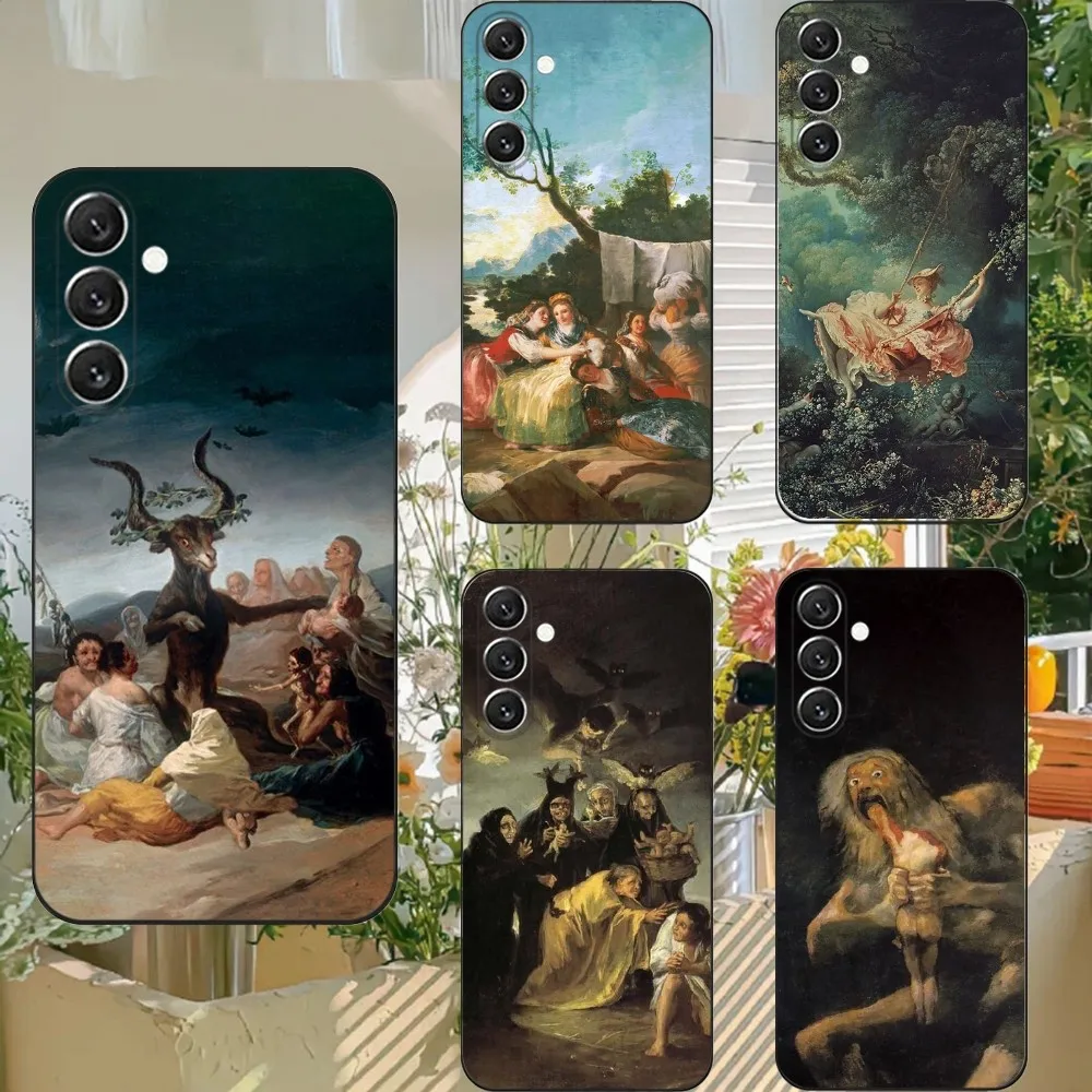 Spain Francisco Goya Art Black Phone Case