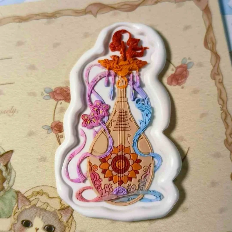 Creative Stamp Lacquer Stamp Head Sheep Bow Flower Sea Relief Koi Fish Carving Copper Head Diy Flower Border Cover