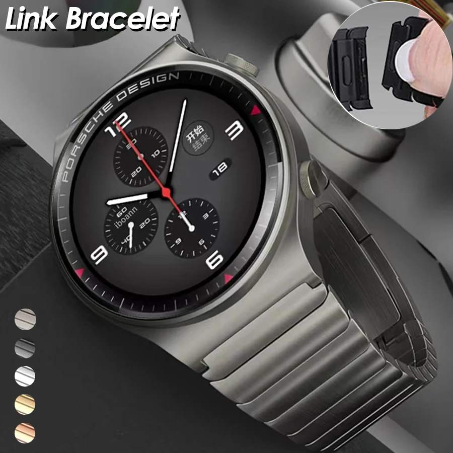 20 22mm Stainless Steel Watch Band For Samsung Galaxy Watch Gear S3 41/46mm  For Huawei Watch GT 42mm For Seiko Gt2 Pro Wirstband - AliExpress