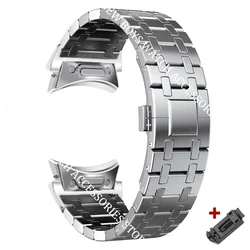 Sleek Stainless Steel Quick Fit Watch Band - Galaxy 6classic 43mm (Silver)