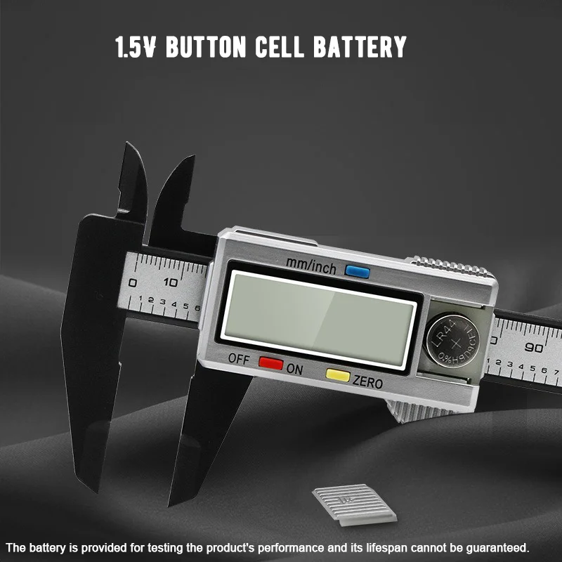 Measuring Tool Stainless Steel Digital Caliper 150mm/100mm Messschieber paquimetro instrument plastic Vernier Calipers