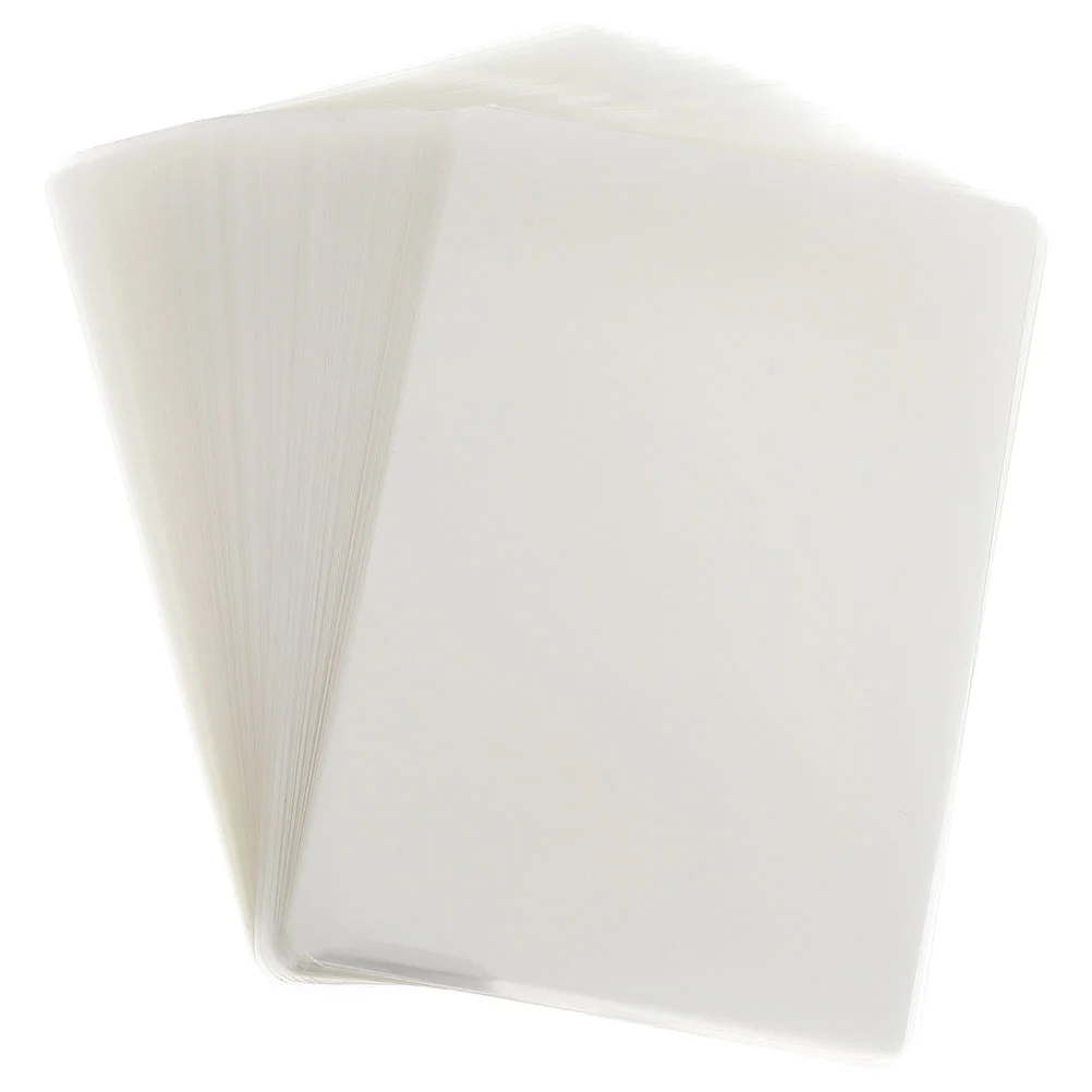 

100 Sheets Protective Film Lamination Paper Waterproof Photo Laminating Films Plastic