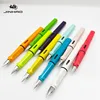 5/10 PCS JINHAO 619 Fountain Pen Colorful Student F EF Ink Pen High Quality Calligraphy Pen Stationery School Office Supplies 6
