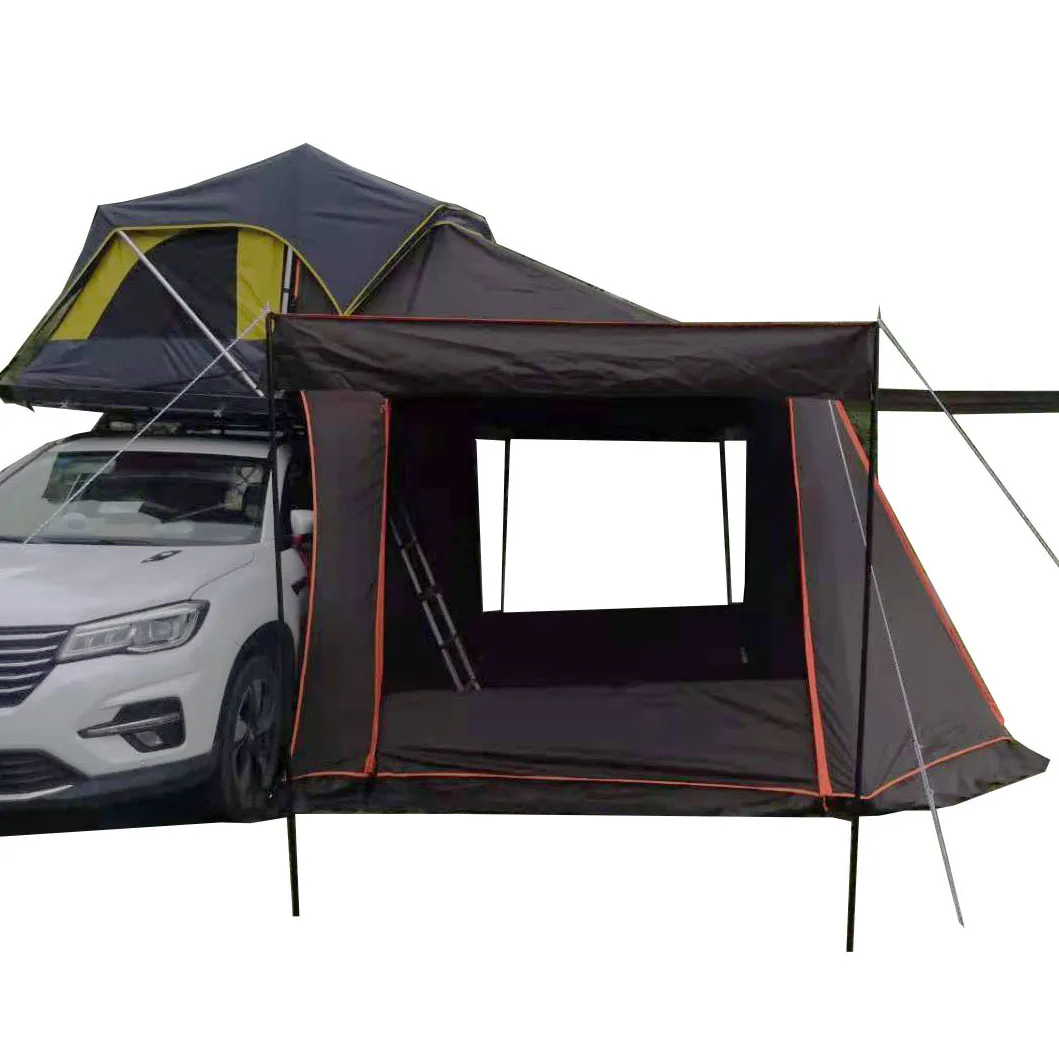 Outdoor Car Rooftop Tent Foldable Connectable Canopy Car size Tent