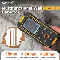 NOYAFA Wall Scanner NF-513 Metal Detector Stud Finder LCD Display Wall Detector Metal AC Live Wires with Positioning Hole 1